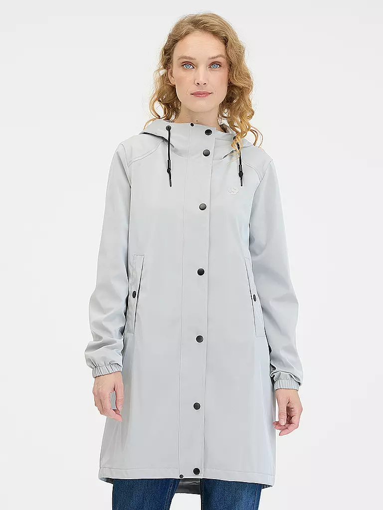 RAGWEAR | Regenjacke HUSTY RAINY | Gris clair