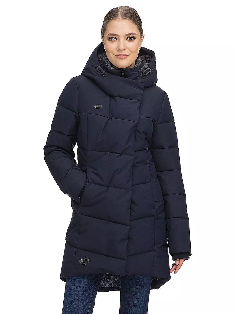 RAGWEAR | Steppmantel PAVLA | Bleu foncé