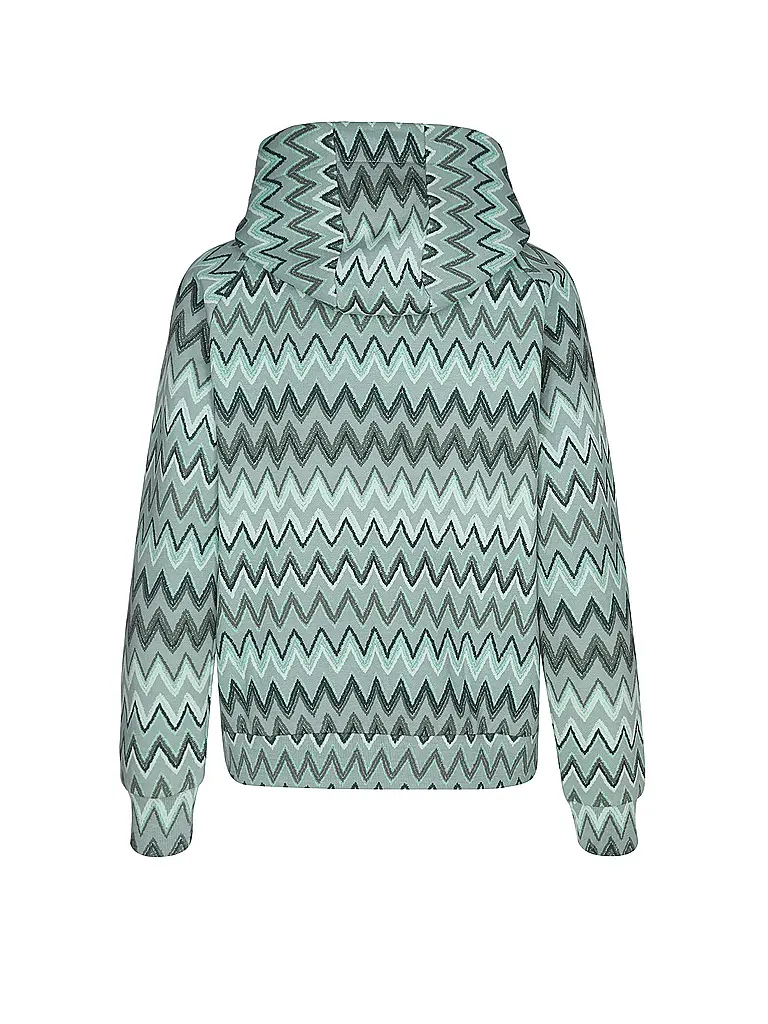 RAGWEAR | Sweatjacke FLLAWIA PRINT | Vert clair