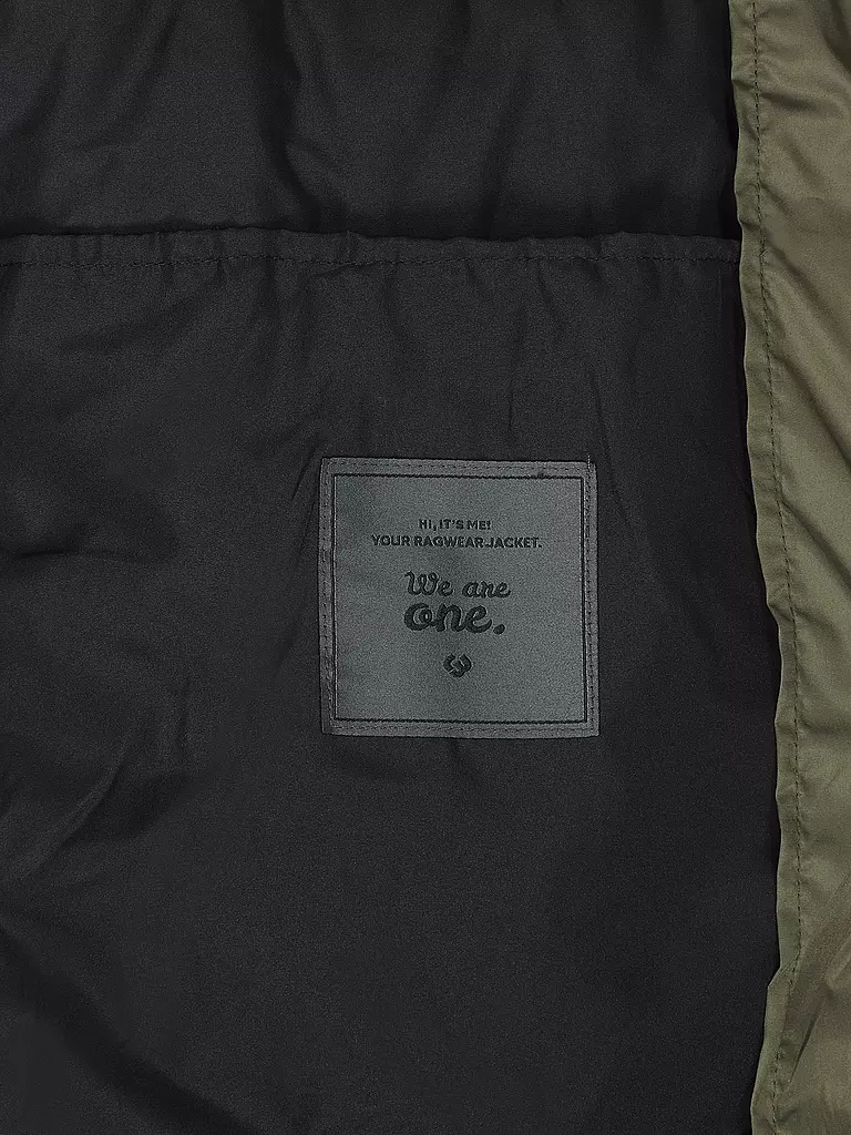 RAGWEAR | Sweatjacke HALLAMR  | Olive