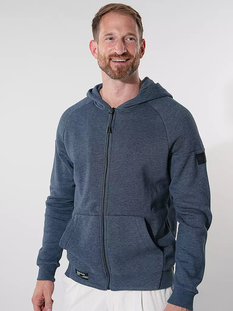 RAGWEAR | Sweatjacke ZENWAY | Bleu foncé