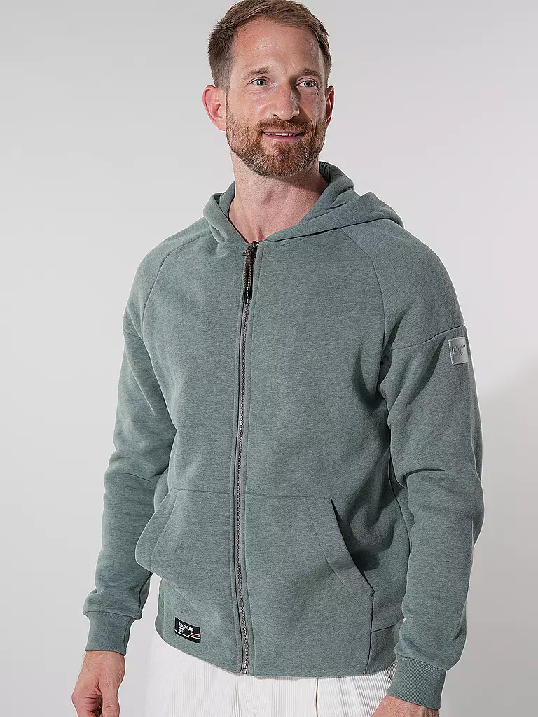 RAGWEAR | Sweatjacke ZENWAY | Vert clair