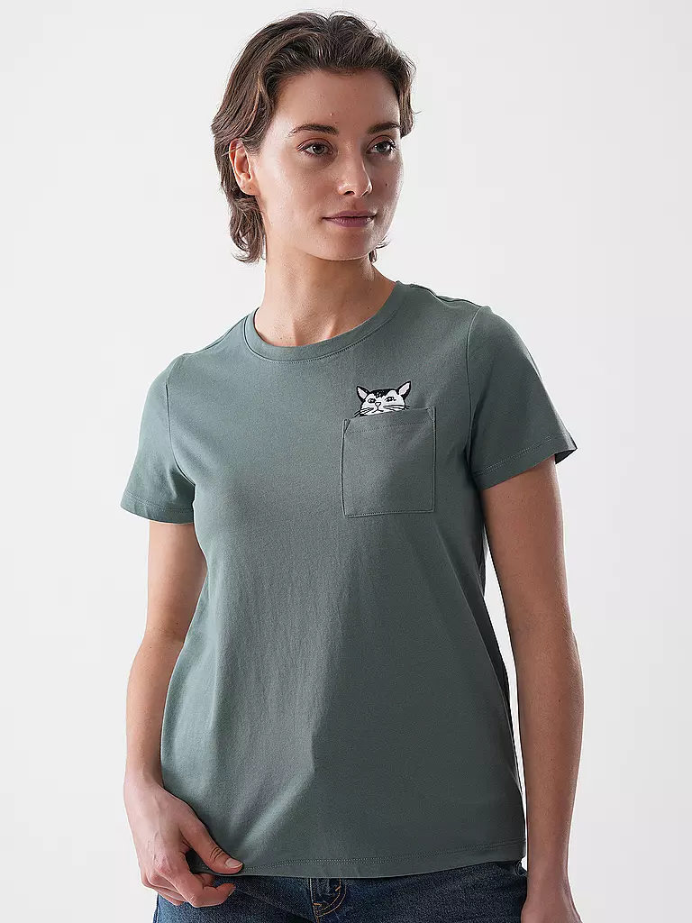 RAGWEAR | T-shirt ADORI B | Vert clair