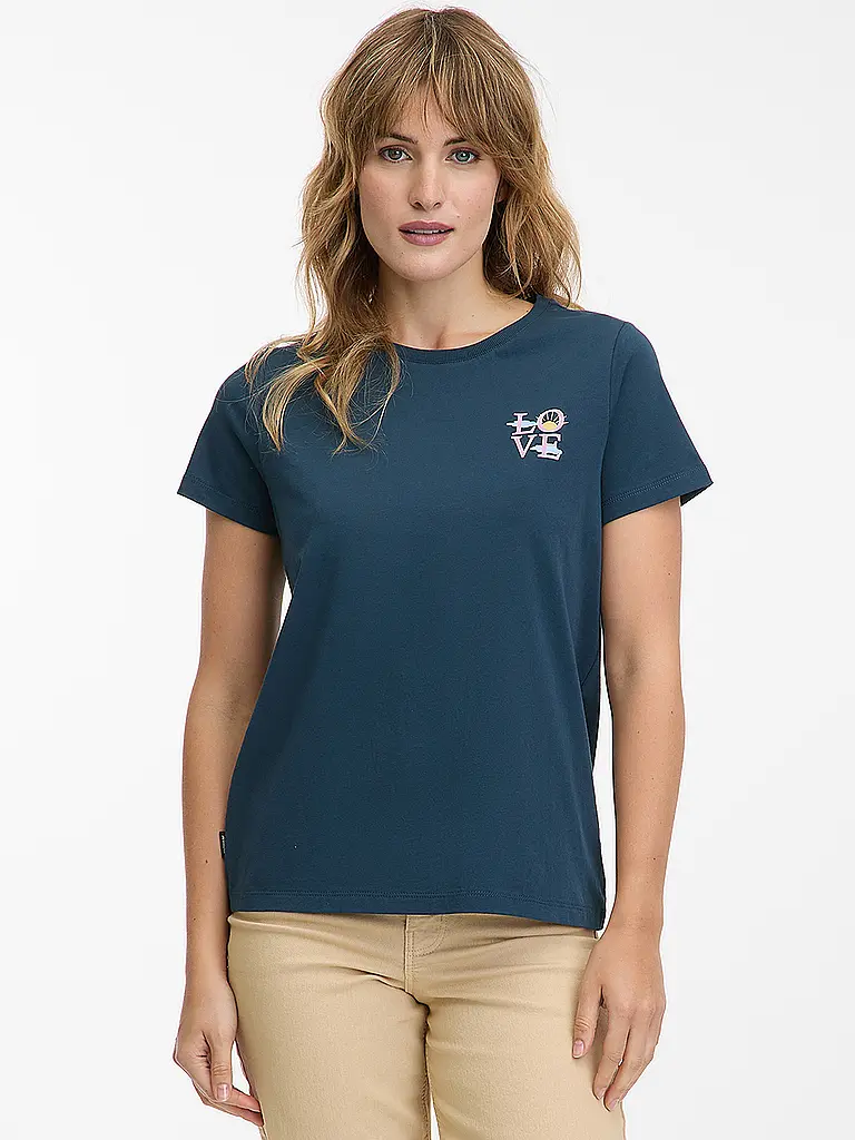 RAGWEAR | T-Shirt ADORI PP | Bleu foncé