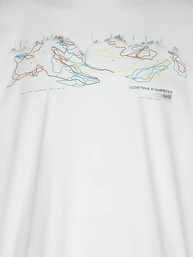 RAGWEAR | T-Shirt CORTIN | Blanc