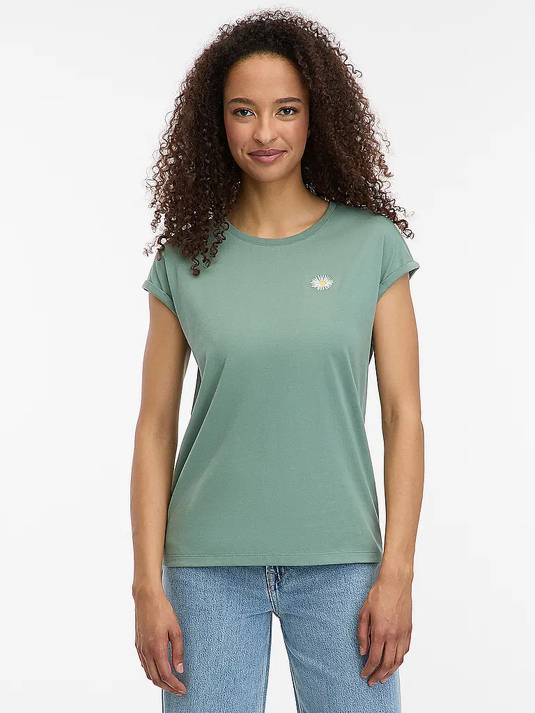 RAGWEAR | T-Shirt DIONA EMB | Vert clair