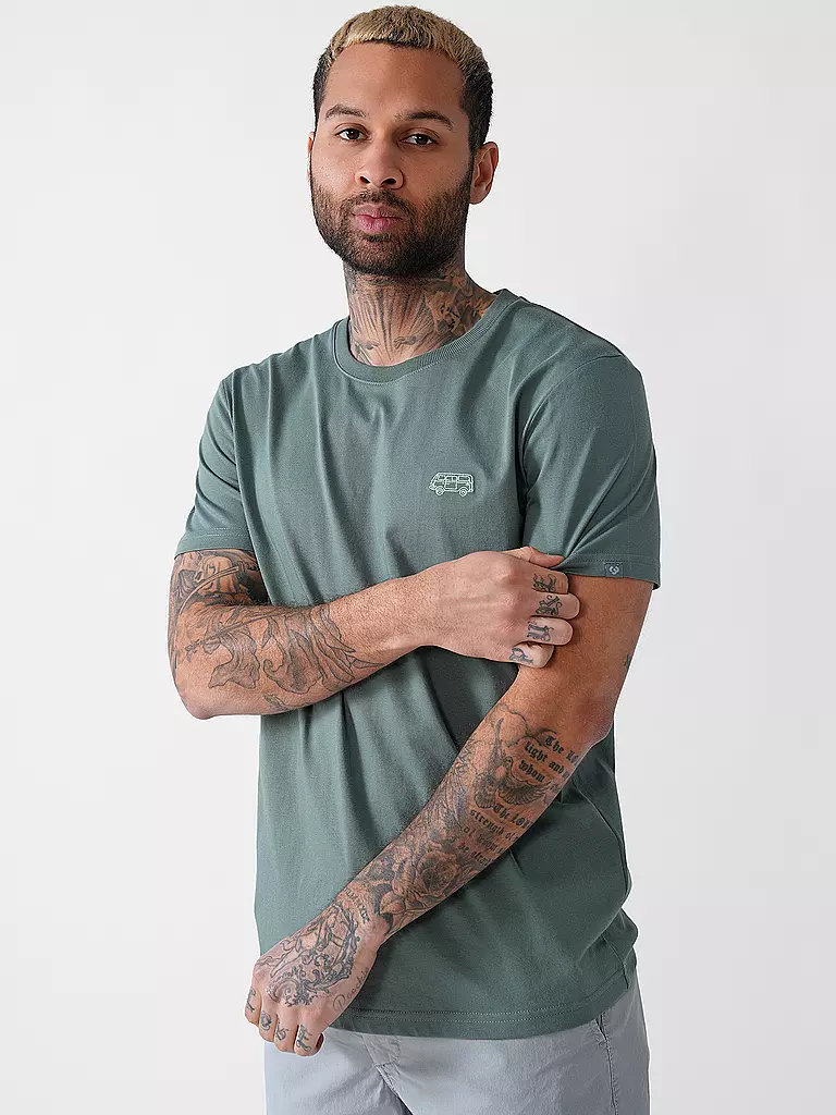 RAGWEAR | T-Shirt ENDREW B | Pétrole