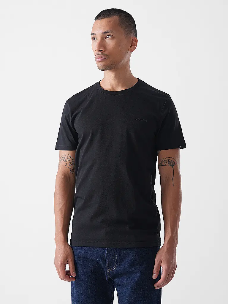 RAGWEAR | T-shirt NEDIE | schwarz