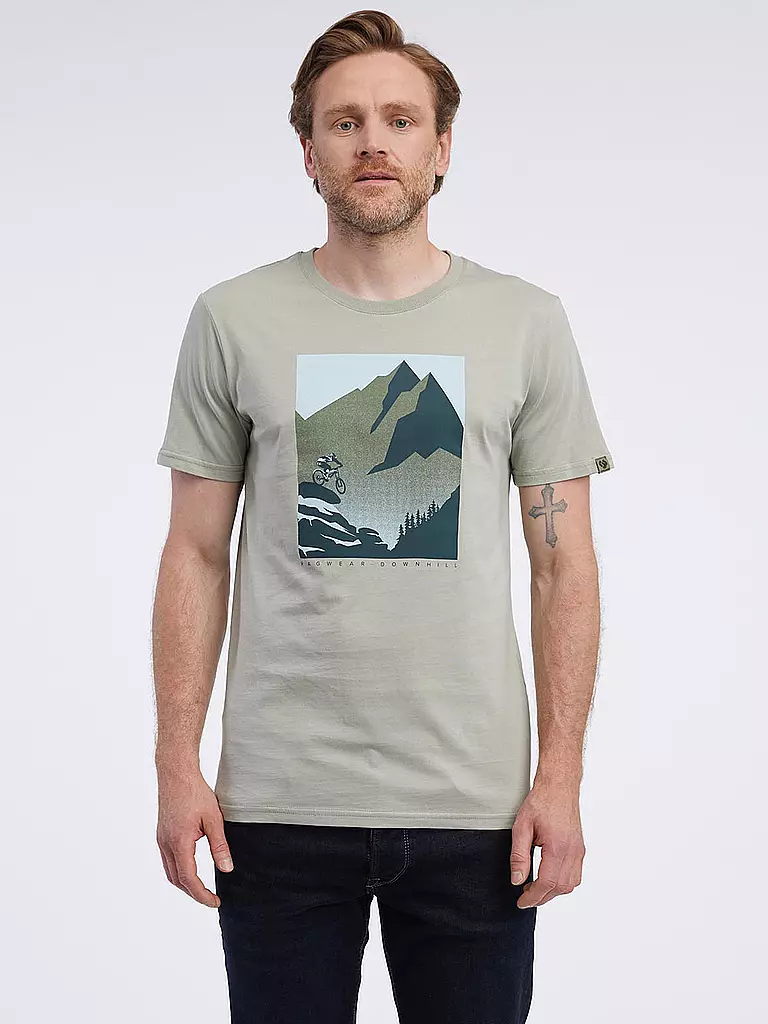 RAGWEAR | T-Shirt SEVY REMAKE | Vert clair
