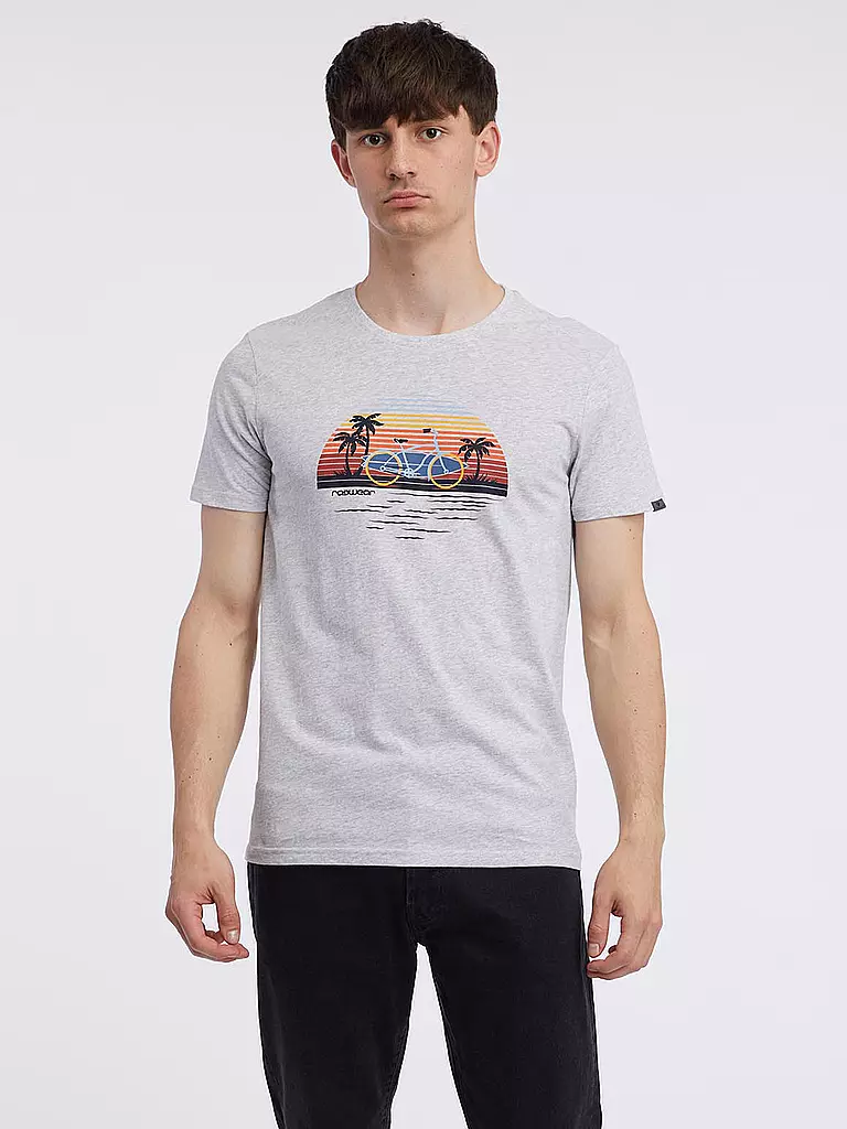 RAGWEAR | T-Shirt SIRIL | Gris clair