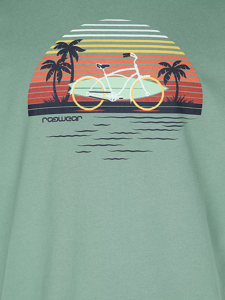 RAGWEAR | T-Shirt SIRIL | Vert clair