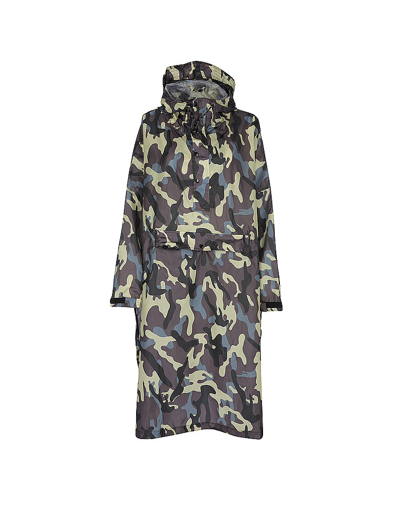 Regenjacke - Regenponcho Camo olive