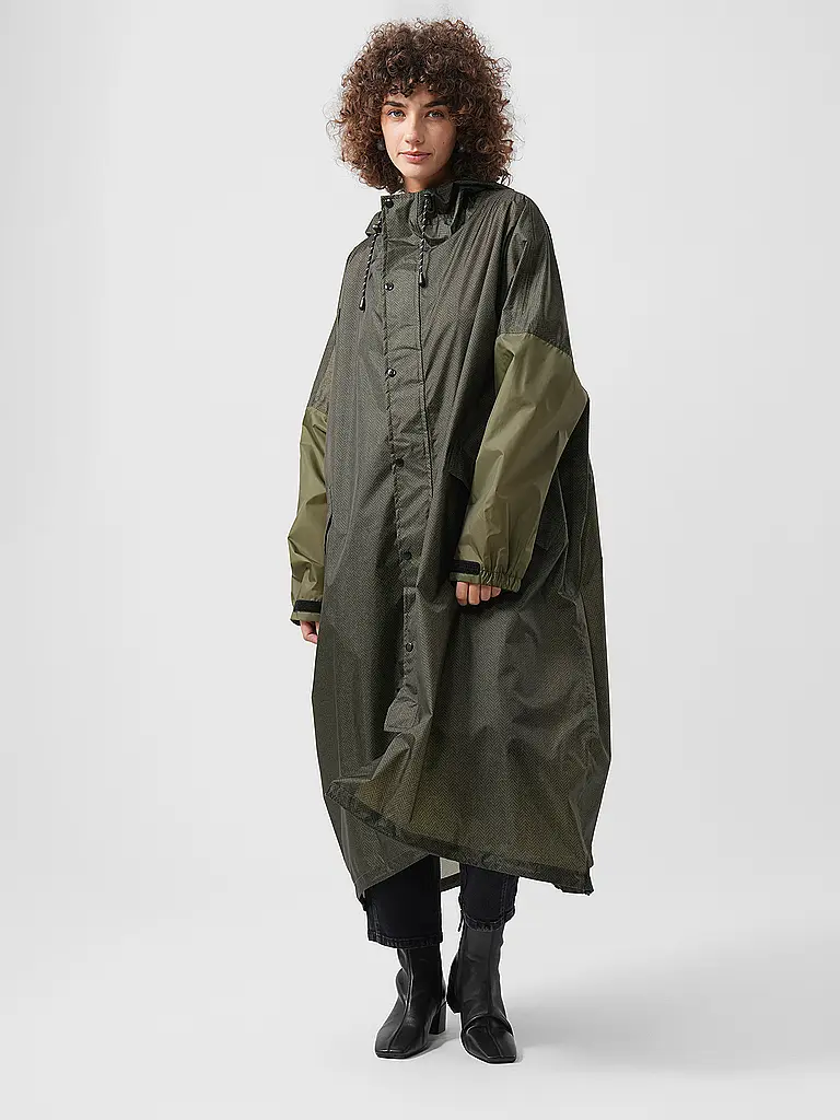 RAINKISS | Nom du produit : Regenmantel - Rain Coat | Olive