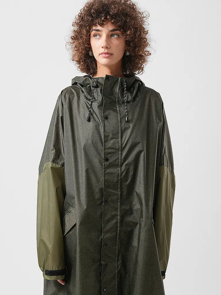 RAINKISS | Nom du produit : Regenmantel - Rain Coat | Olive