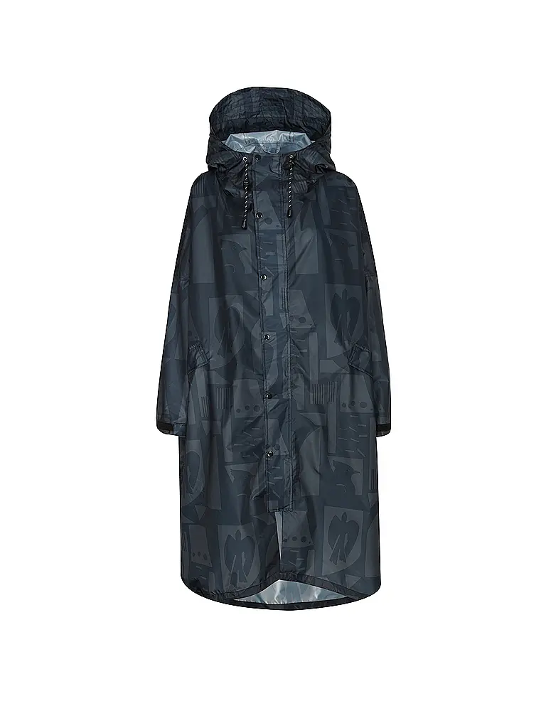 RAINKISS | Nom du produit : Regenmantel - Rain Coat | Noir