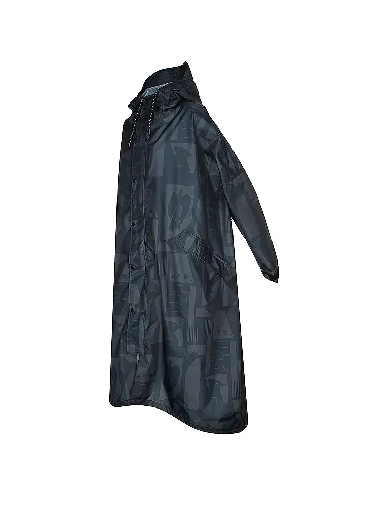 RAINKISS | Nom du produit : Regenmantel - Rain Coat | Noir