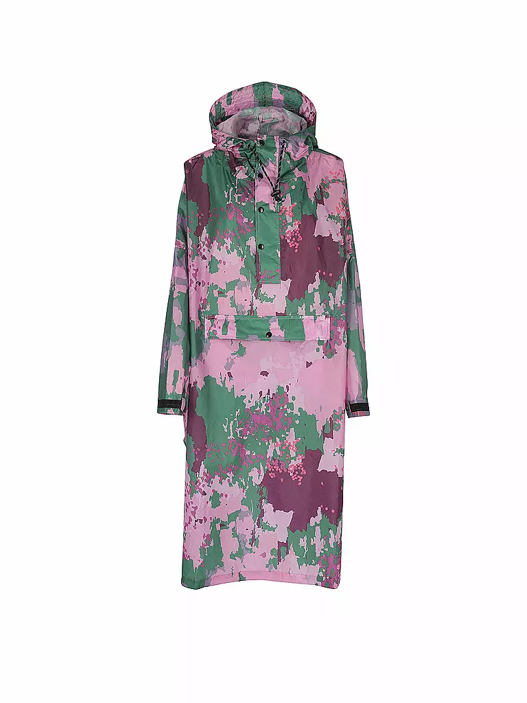 RAINKISS | Regenjacke - Regenponcho Digi Spring Camo | Rose