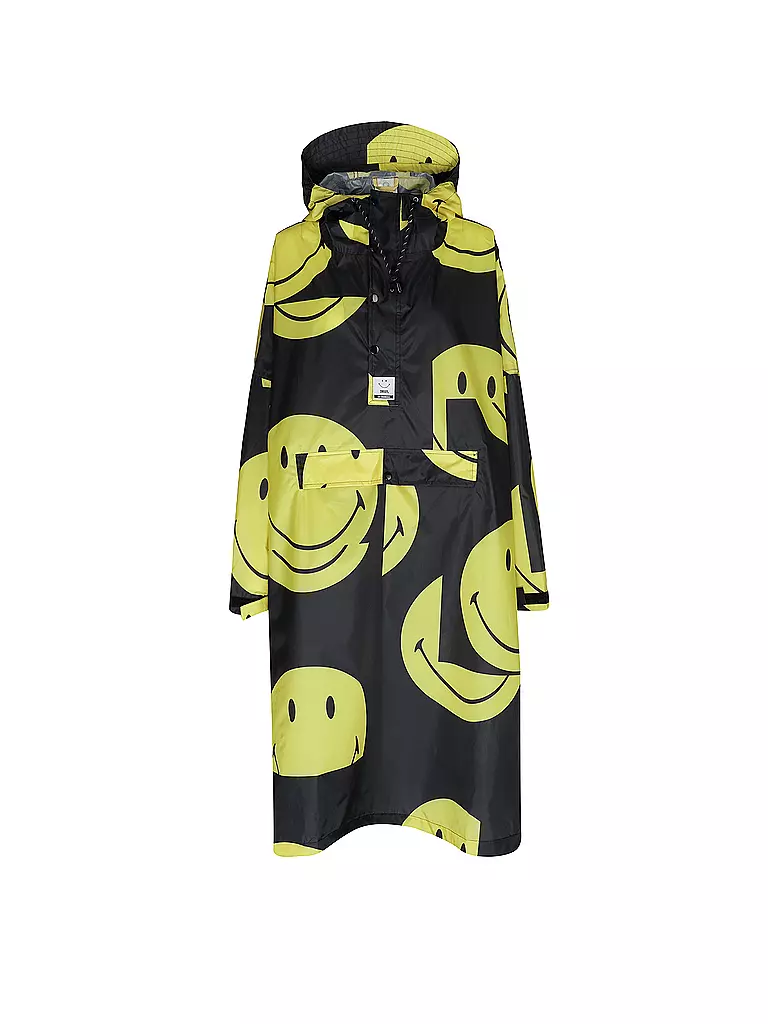 RAINKISS | Veste de pluie - Poncho de pluie ALL SMILES | schwarz