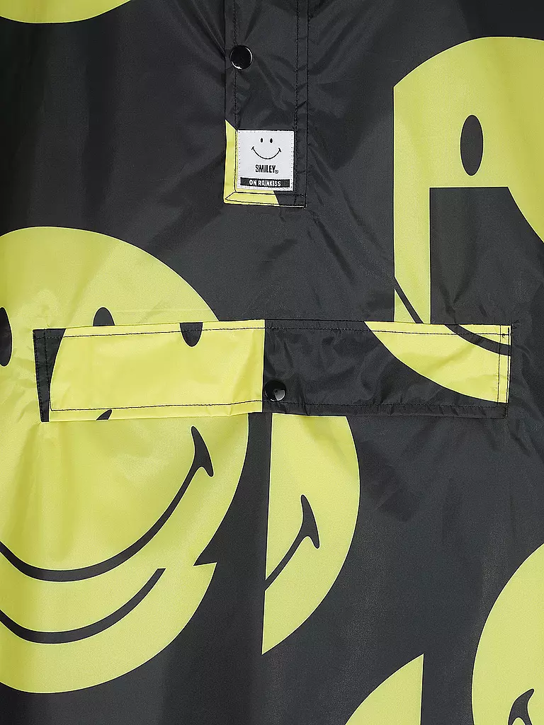 RAINKISS | Veste de pluie - Poncho de pluie ALL SMILES | schwarz