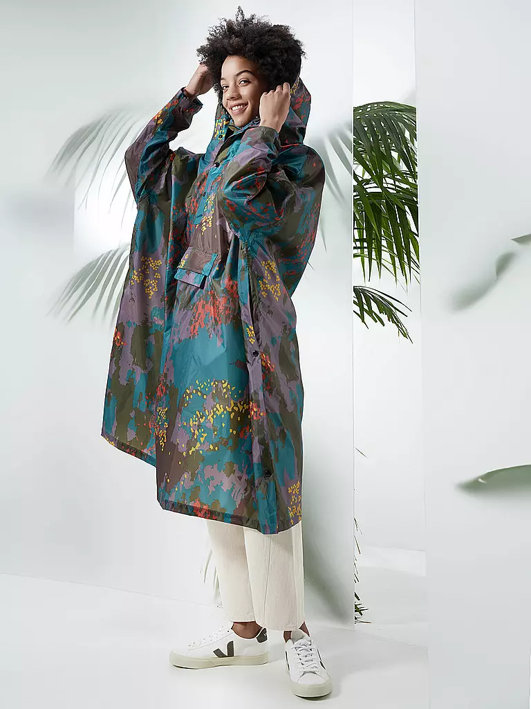 RAINKISS | Veste de pluie - Poncho de pluie Forest | bunt