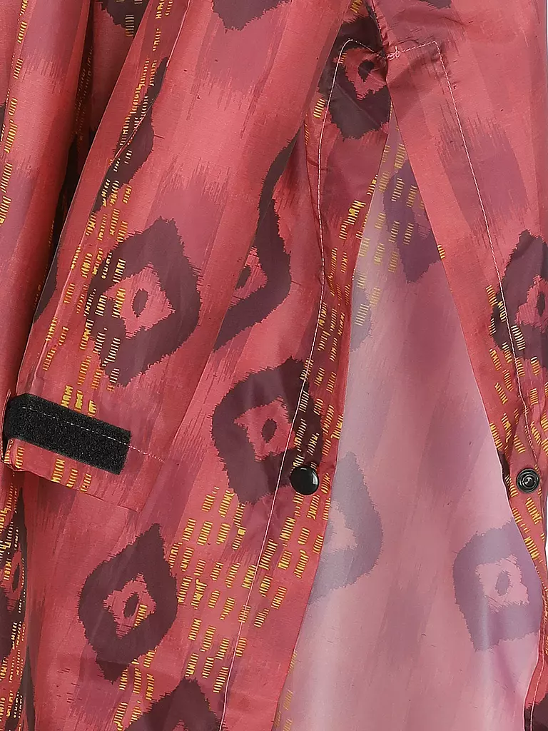 RAINKISS | Veste de pluie - Poncho de pluie Ikat | Rouge