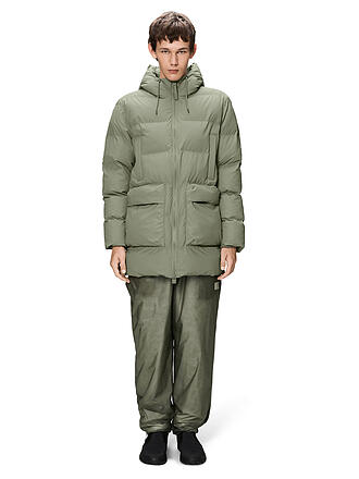 RAINS | Parka ALTA LONG PUFFER CARGO J