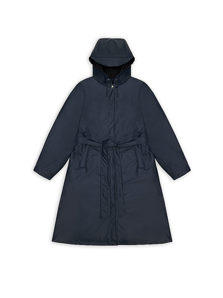 Rains Imperméable bleu marine M