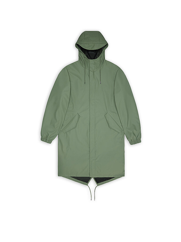 Parka - Veste de pluie vert clair XL