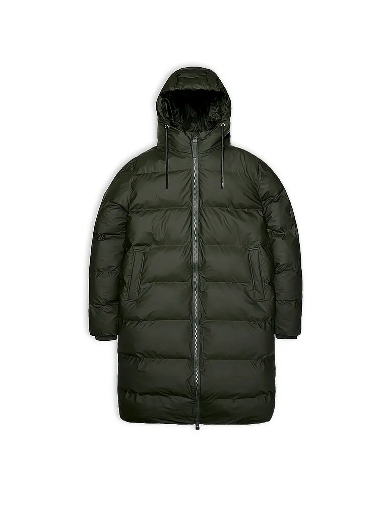 RAINS | Doudoune ALTA LONGER PUFFER JACKET | Vert