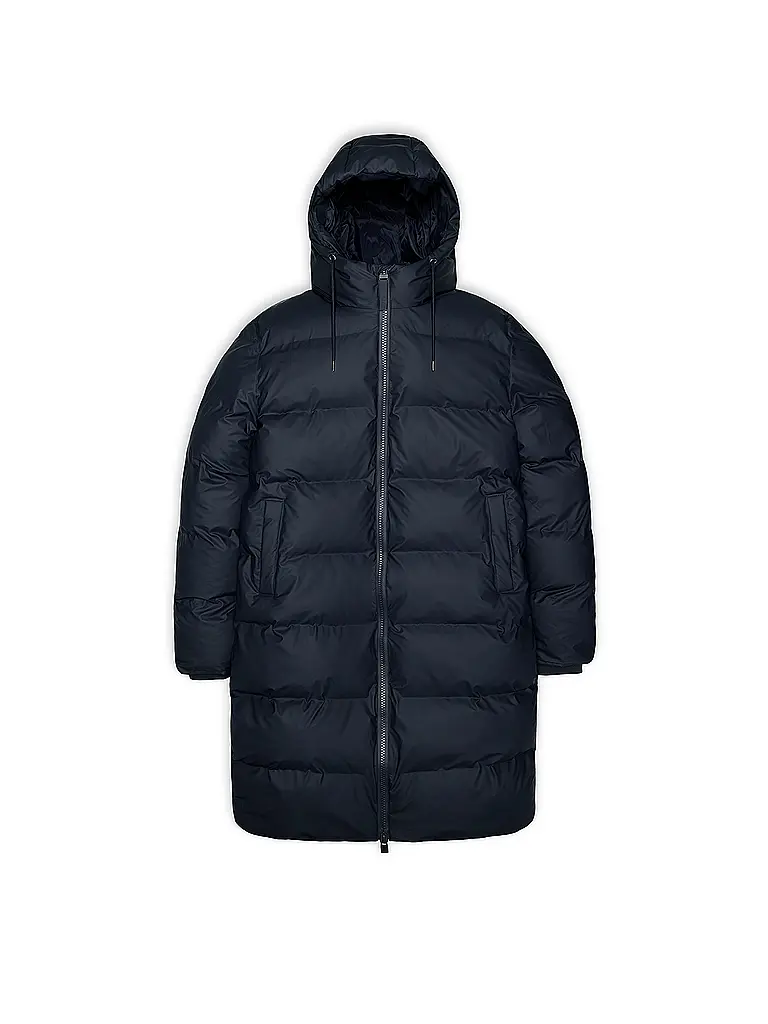RAINS | Doudoune ALTA LONGER PUFFER JACKET | Bleu foncé