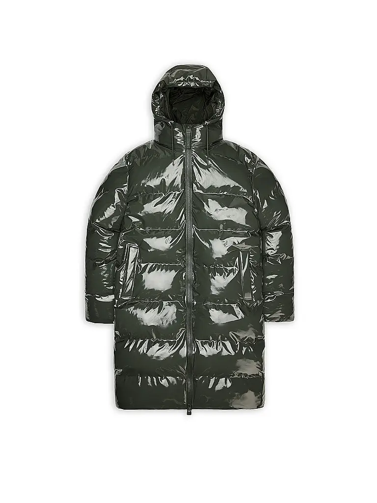 RAINS | Doudoune ALTA LONGER PUFFER JACKET | Olive