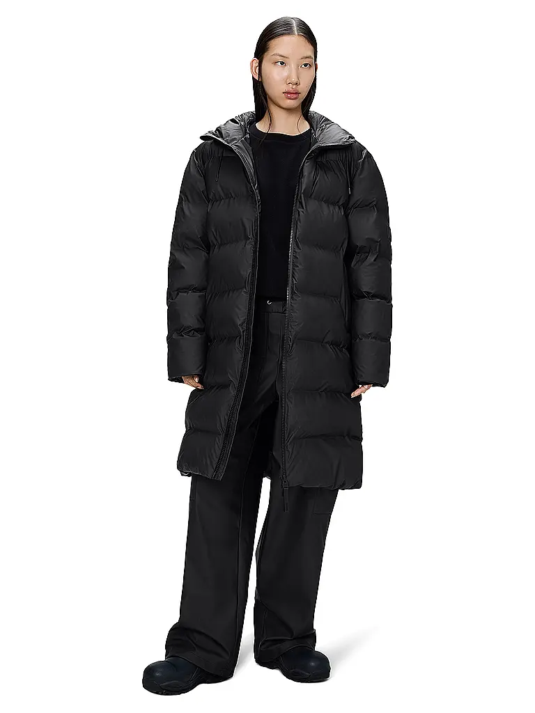 RAINS | Doudoune ALTA LONGER PUFFER JACKET | Noir