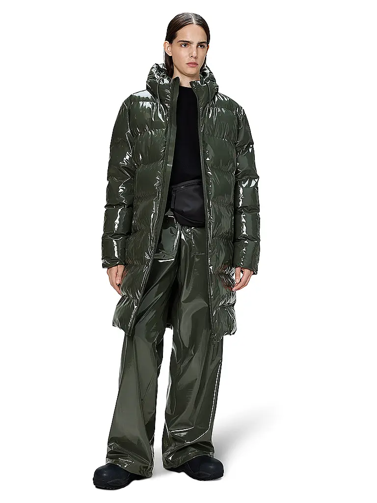 RAINS | Doudoune ALTA LONGER PUFFER JACKET | Olive