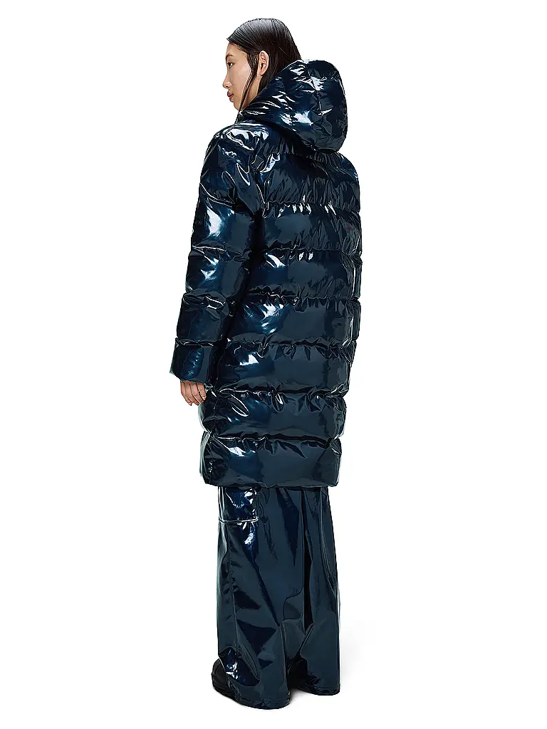 RAINS | Doudoune ALTA LONGER PUFFER JACKET | Bleu