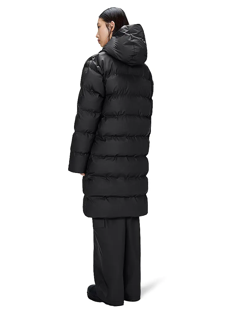 RAINS | Doudoune ALTA LONGER PUFFER JACKET | Noir