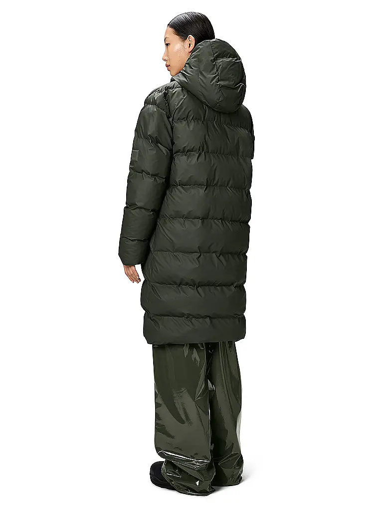 RAINS | Doudoune ALTA LONGER PUFFER JACKET | Vert