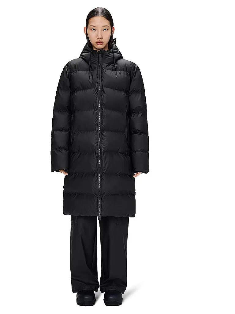 RAINS | Doudoune ALTA LONGER PUFFER JACKET | Noir