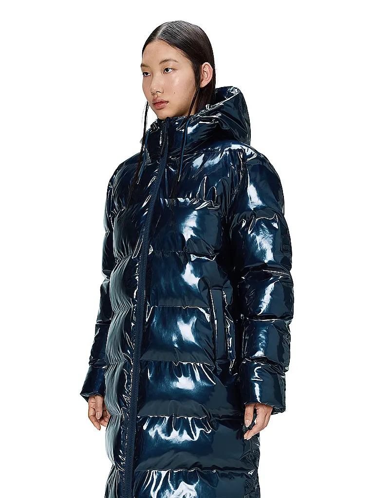 RAINS | Doudoune ALTA LONGER PUFFER JACKET | Bleu