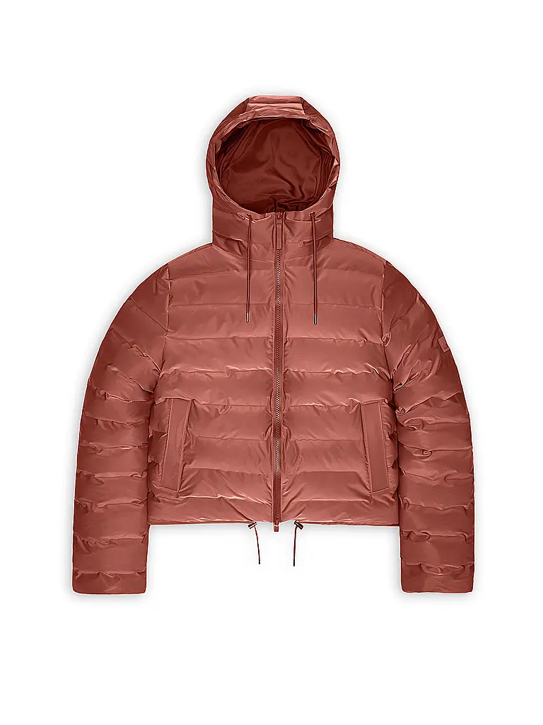 RAINS | Doudoune LOHJA SHORT PUFFER JACKET | orange