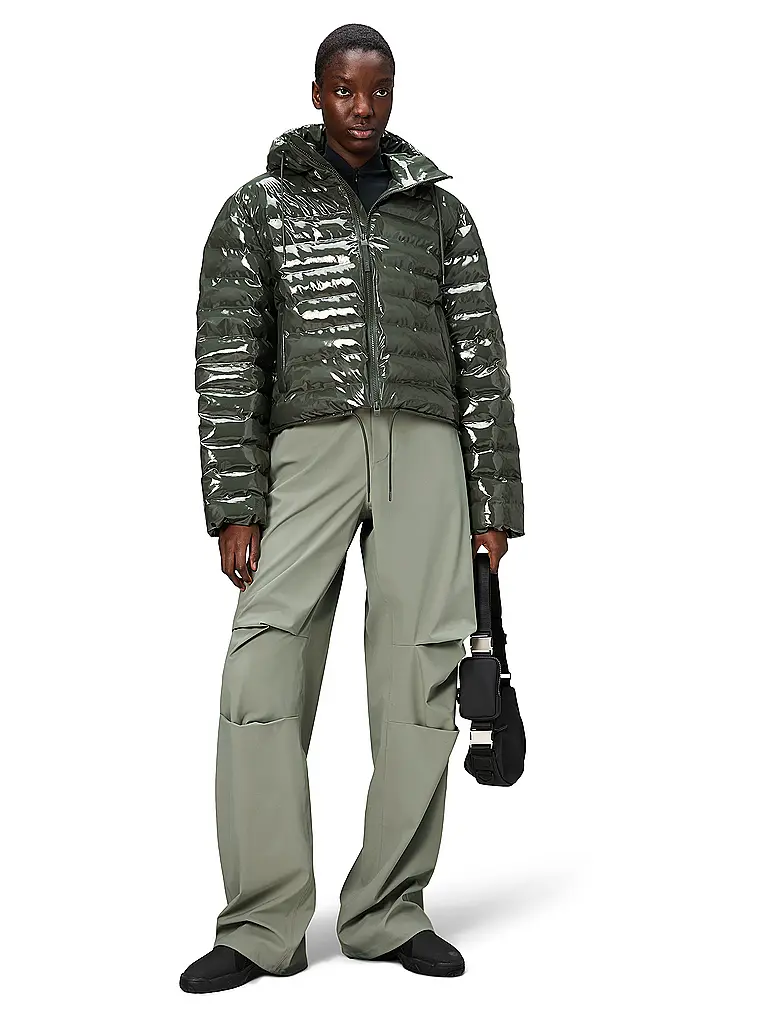 RAINS | Doudoune LOHJA SHORT PUFFER JACKET | olive