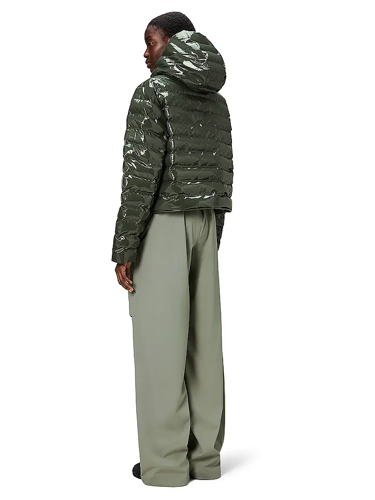 RAINS | Doudoune LOHJA SHORT PUFFER JACKET | olive