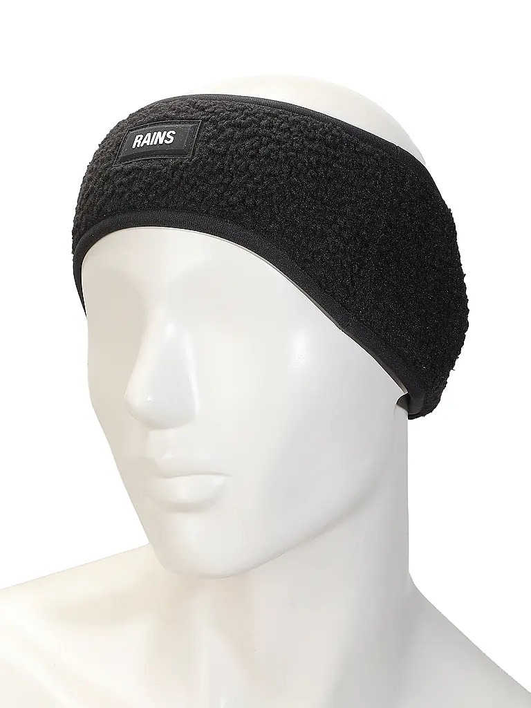 RAINS | Ensemble 2 pièces bandeau et gants | Noir