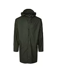 RAINS | Parka imperméable | Vert foncé