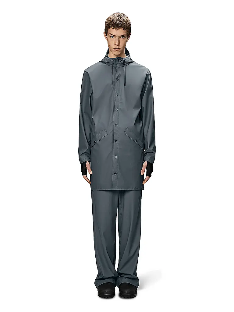 RAINS | Parka imperméable | Bleu