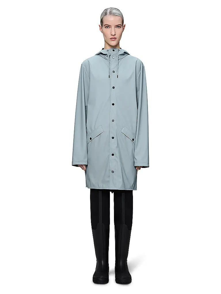 RAINS | Parka imperméable | Bleu clair