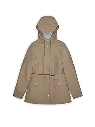 RAINS | Regenjacke CURVE JACKET W3 | Beige