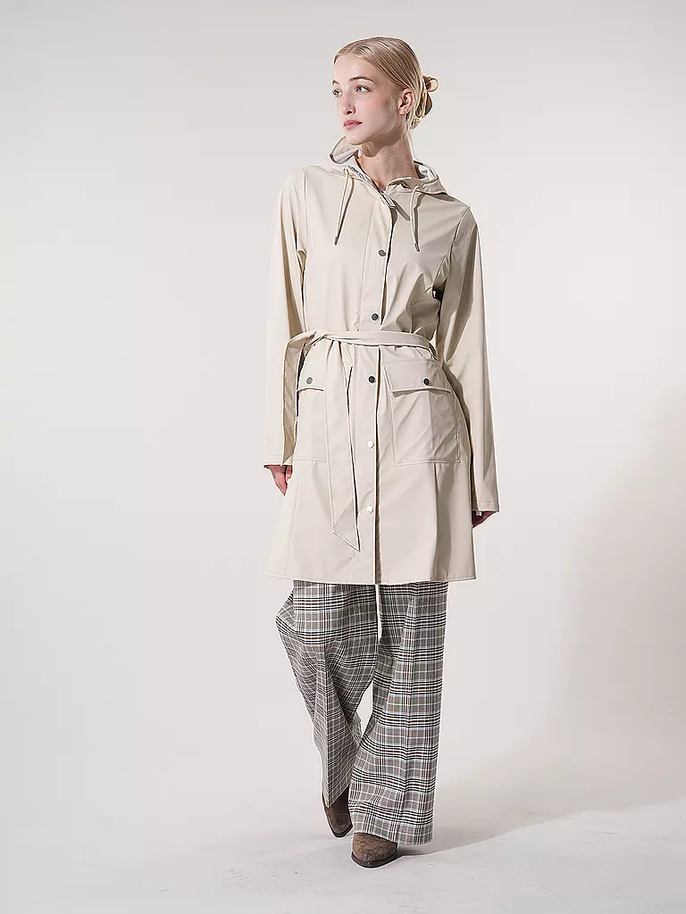 RAINS | Regenjacke CURVE W JACKET  | Beige