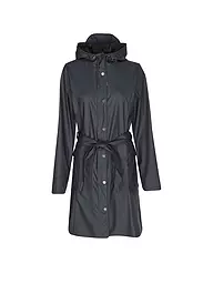 RAINS | Regenjacke CURVE W JACKET | Bleu foncé