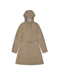 RAINS | Regenjacke CURVE W JACKET | Beige