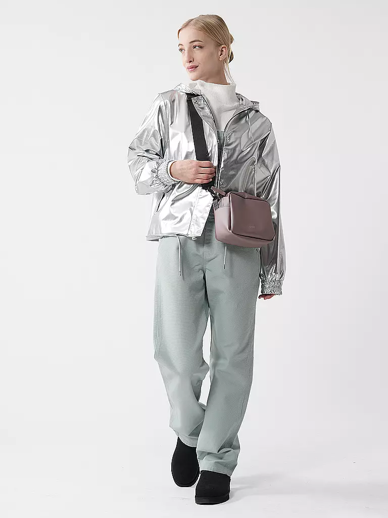 RAINS | Regenjacke STRING W JACKET | Argent